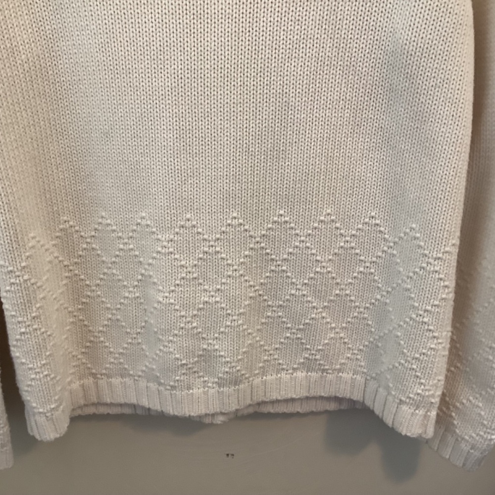 CLASSIC LIZ CLAIBORNE COTTON CARDIGAN - Picture 7 of 8